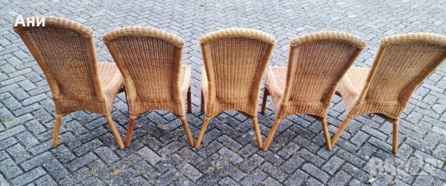 Ратанови столове внос Холандия, снимка 3 - Столове - 33986819