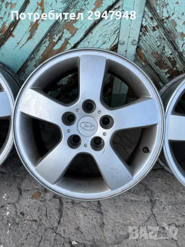 Лети джанти за Hyundai 16 5x114,3 , снимка 2 - Гуми и джанти - 56132352