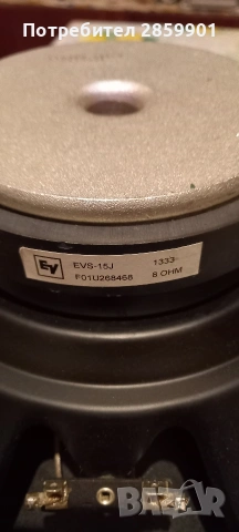 Продавам говорител Electro-Voice EVS-15J – 8 Ω, снимка 3 - Други - 53226056