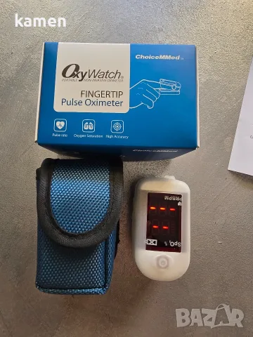 Чисто нов пръстов пулсоксиметър ChoiceMMed OxyWatch (MD300C11) – 2 години гаранция , снимка 4 - Уреди за диагностика - 56057535