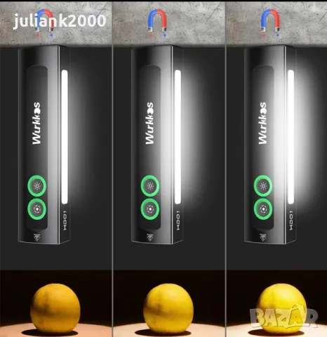 Акумулаторно тактическо фенерче Wurkkos HD01 PRO, снимка 9 - Екипировка - 48339551