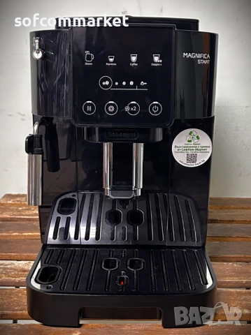 Кафеавтомат DeLonghi Magnifica Start с Doppio+ и Гаранция!, снимка 3 - Кафемашини - 53040707