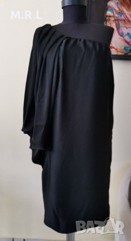 Черна дамска рокля Zara , снимка 2 - Рокли - 35969936