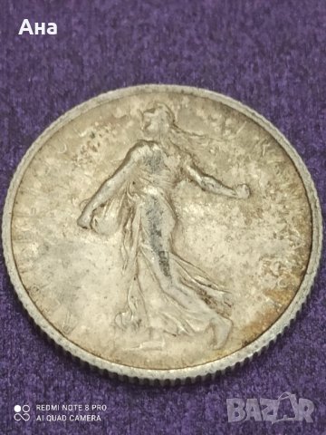 1 франк 1916г, снимка 3 - Нумизматика и бонистика - 41488996