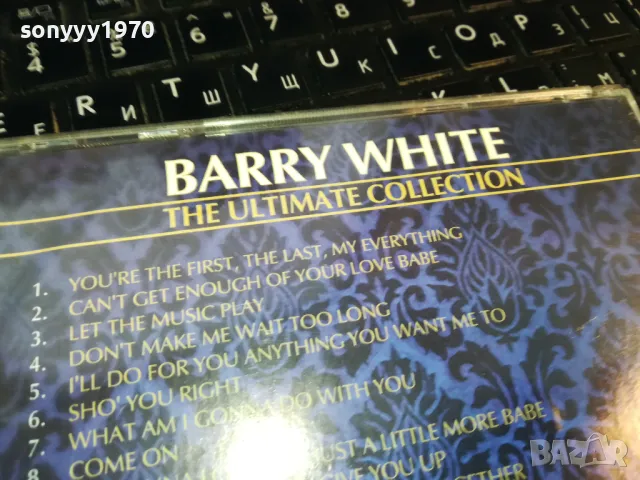 BARRY WHITE-ORIGINAL CD 0103251650, снимка 15 - CD дискове - 49326361