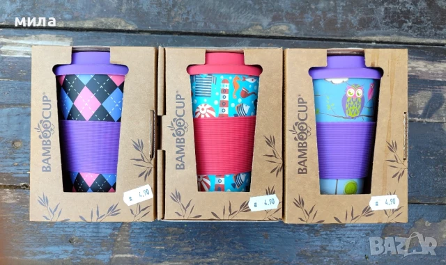 Бамбукова еко чаша