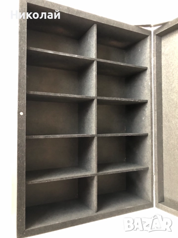 Кутия за чай Comptoirs Richard Paris, дървена, масивна, 10 отделения за чай, снимка 10 - Кутии за съхранение - 52348561