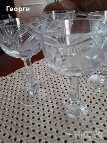 Кристални чаши за ракия,аператив, снимка 2 - Сервизи - 40276659