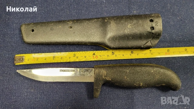 Стар скандинавски нож, финка Швеция 8, снимка 2 - Антикварни и старинни предмети - 50539815