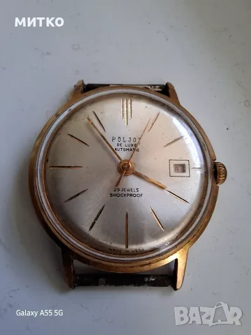 Poljot de luxe 29jewels automatik, снимка 2 - Мъжки - 53734003