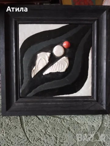 картина 22/22 см керамика