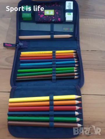 Ergobag Ученически комплект от 5 части Cubo Horse WhiBear, снимка 9 - Раници - 49823698