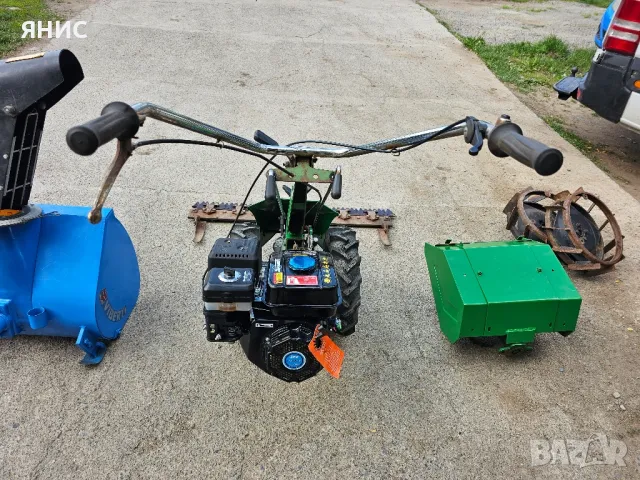 ИТАЛЯНСКА ПАЛЦОВА КОСАЧКА/МОТОБЛОК. ФРЕЗА И СНЕГОРИН..ПЕРФЕКТНА , снимка 11 - Градинска техника - 50289475