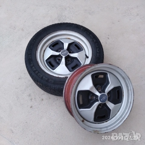 ретро джанти за FIAT 4x98 14', снимка 4 - Гуми и джанти - 52871902