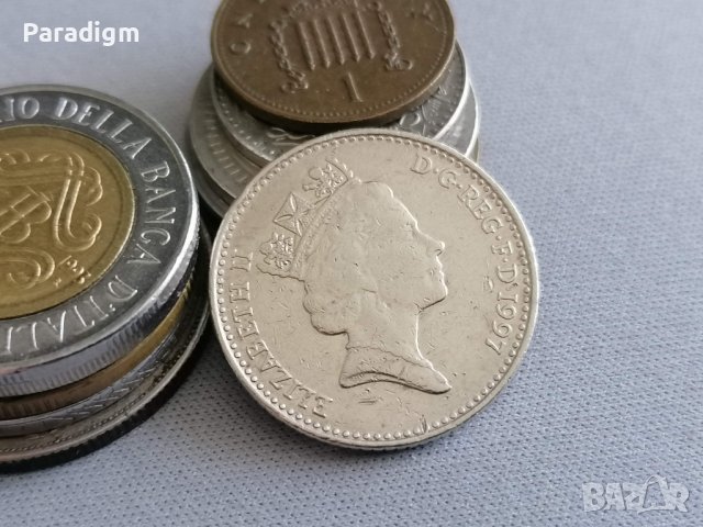 Монета - Великобритания - 10 пенса | 1997г., снимка 2 - Нумизматика и бонистика - 40528713