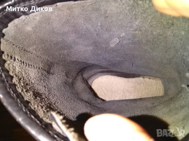 Piston маркови високи мотористки обувки отлични естествена кожа №44 стелка 285мм, снимка 11 - Мъжки ботуши - 42418481