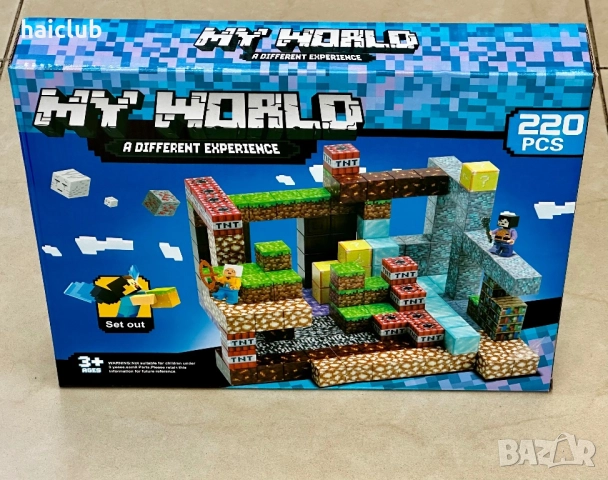 Магнитни кубчета Майнкрафт /Minecraft Magnetic Blocks, снимка 14 - Образователни игри - 52109371