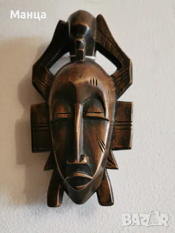 Африканска маска Сенуфо , снимка 4 - Антикварни и старинни предмети - 49255778