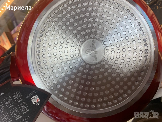 Комплект 4 тигана + подарък Преса за кафе и чай, снимка 5 - Съдове за готвене - 53643846