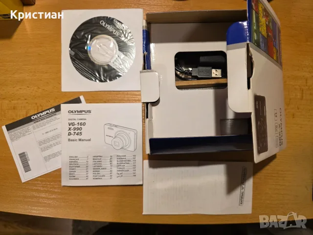 Olympus X-990 / VG-160, 14МP, x5 zoom, HD video, снимка 2 - Фотоапарати - 55981203
