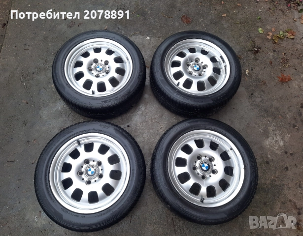 Оригинални джанти с гуми 16 цола 5х120 за БМВ 16 5x120 BMW