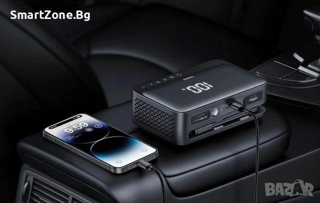 Стартер за автомобил Baseus Super Energy Series 4в1 – 600A, снимка 2 - Аксесоари и консумативи - 53224121