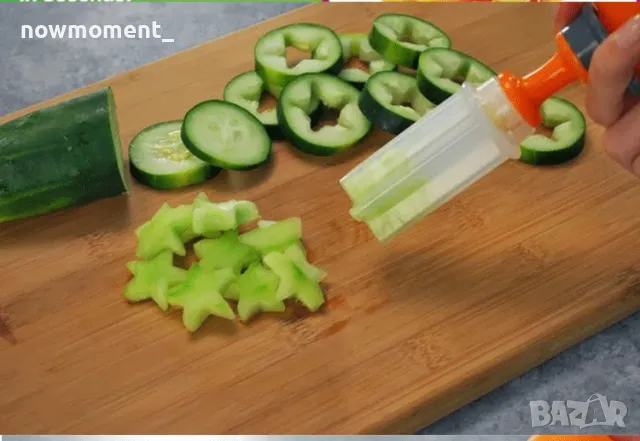 Уред за декоративно рязане на плодове и зеленчуци в различни форми , снимка 4 - Други - 48732890