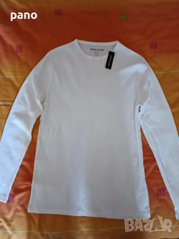 Мъжка блуза - River Island - M, снимка 2 - Блузи - 51753553