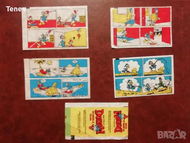 Картинки от дъвки Donald - 6 бр., снимка 2 - Колекции - 49497637