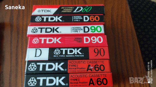 TDK A 60, снимка 11 - Аудио касети - 36160754
