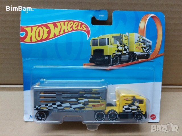 Камиони / колички Hot Wheels - 20 модела  Track Fleet - Nitro Rail, снимка 9 - Коли, камиони, мотори, писти - 51551959