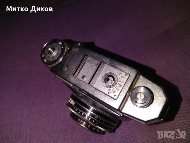 Zeiss Ikon Contina Pantar немски фотоапарат от 50-те години на миналият век работещ, снимка 7 - Фотоапарати - 39097589