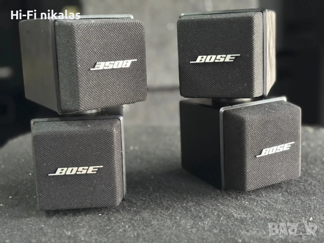 стерео тонколони съраунд BOSE ACOUSTIMASS CUBE SYSTEM AM-5, снимка 4 - Тонколони - 50904561