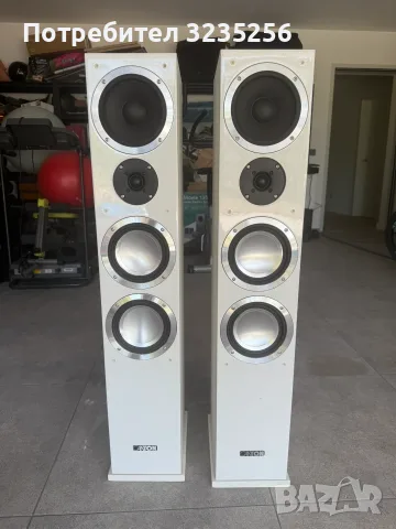 Тонколони Canton 509 DC Субуфер Elac 200W  