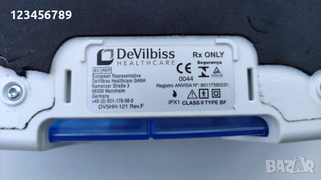 Овлажнител DV5HH за CPAP апарати DeVilbiss SleepCube, снимка 4 - Медицинска апаратура - 52908662