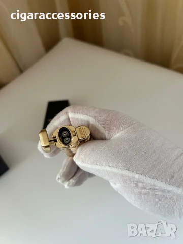 Запалка Cohiba с двоен турбо пламък и вграден пънч, снимка 4 - Запалки - 50898747