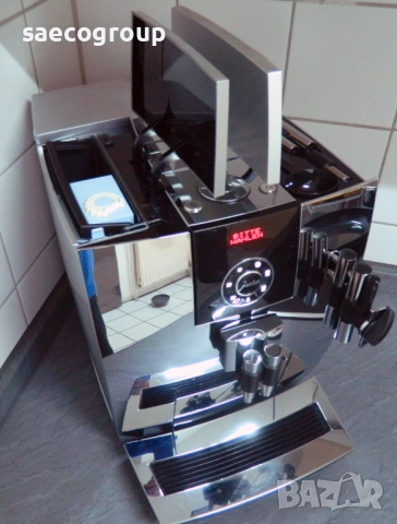 Кафе автомат Jura Impressa J9 Chrome One Touch, снимка 5 - Кафемашини - 52340947