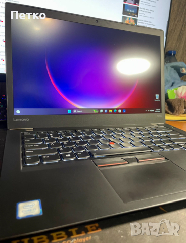 2K Resolution! Lenovo T470s/2560x1440/i7-7500U/16GB DDR4/256GB SSD NVME, снимка 2 - Лаптопи за работа - 43481862