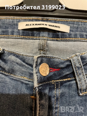 Дамски дънки ALEXANDER WANG, снимка 3 - Дънки - 36093152