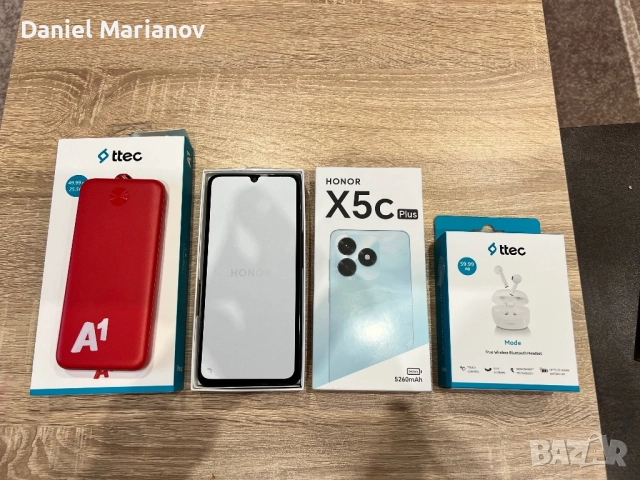 Honor x5c Plus + Аксесоари 