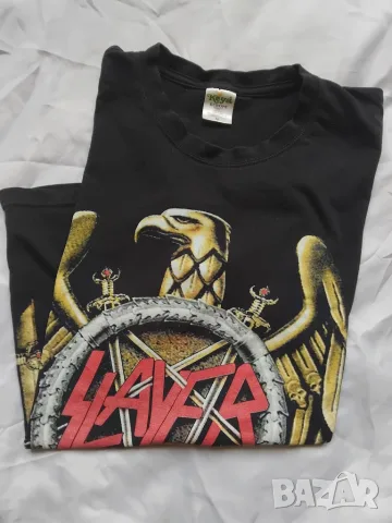Slayer - метъл / metal тениска, размер М, снимка 2 - Тениски - 56183803