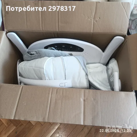 Електрическа люлка CANGAROO La Scala, снимка 2 - Детски люлки - 56188227