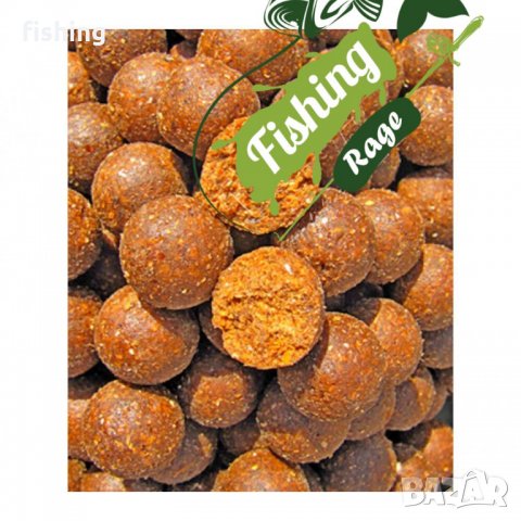 Протеинови топчета за подхранване Риба и Боровинка/Fish & Blackberry 0.800кг. - Barfin Line