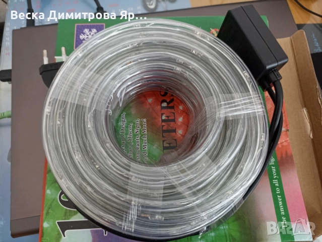 Светещ коледен маркуч , Многоцветен 10 метра, 20 метра, снимка 5 - Декорация за дома - 52146128