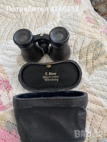 Бинокъл E. Biow – Optische Anstalt Würzburg