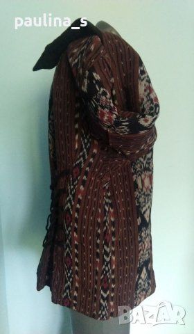 Яке или сако в етно стил "Bum Shaka" / голям размер, ръчна изработка , снимка 8 - Якета - 40999050