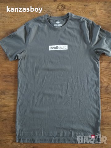 Ecko Unltd - страхотна мъжка тениска КАТО НОВА, снимка 5 - Тениски - 41670140