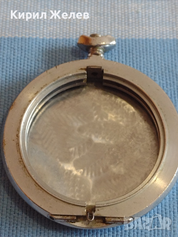 Каса за джобен часовник красово орнаментиран стар рядък за КОЛЕКЦИЯ ЧАСТИ 35466, снимка 2 - Антикварни и старинни предмети - 44837107