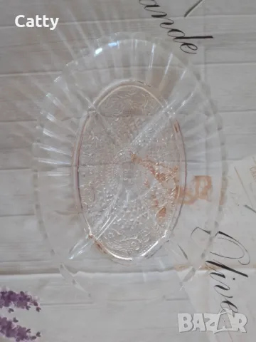 Стъклени чинии, снимка 5 - Чинии - 49558430