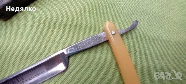 Стар бръснач Солинген,рядък модел, снимка 9 - Антикварни и старинни предмети - 48259804